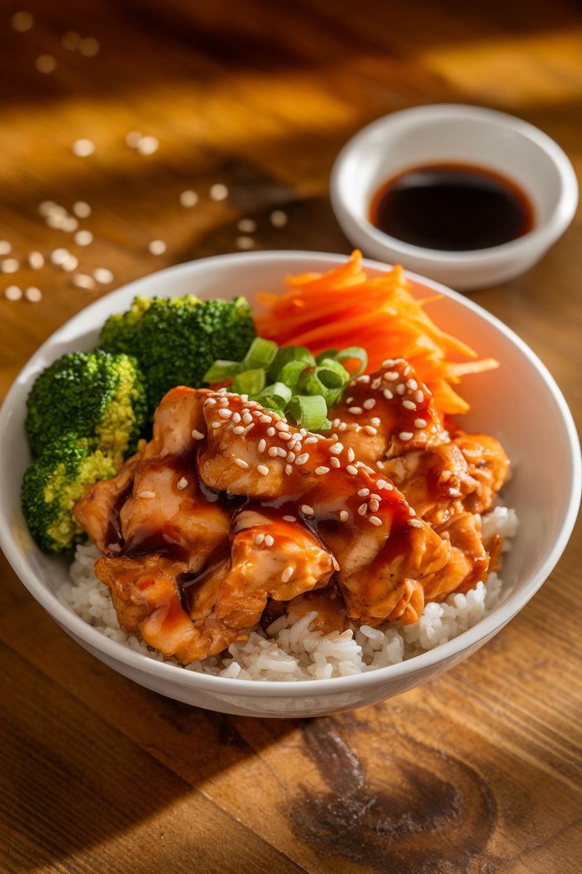 Teriyaki Chicken Bowl - Shortcut To Delicious