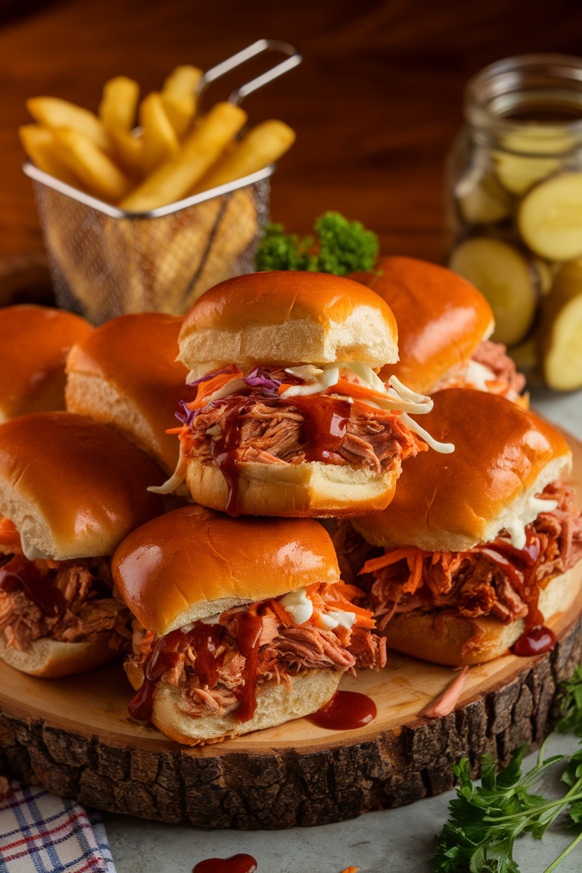BBQ Pulled Pork Sliders - Shortcut To Delicious