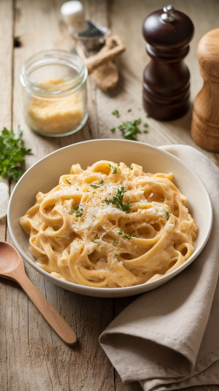 Creamy Alfredo Pasta - Shortcut To Delicious
